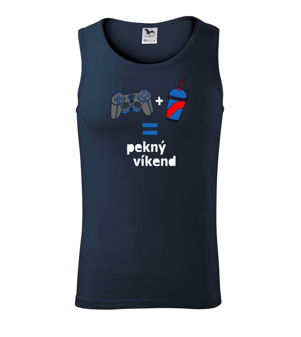 Tričká pre ajťákov - Pekný víkend - Tielko pánske Core