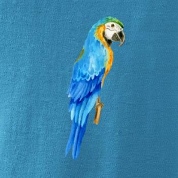 Ara modrá kreslená