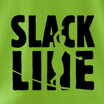 Slackline nápis