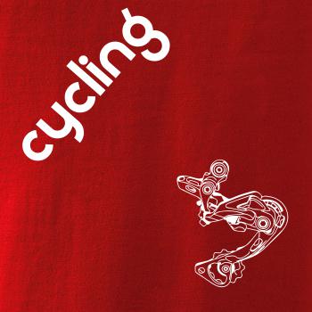 Cycling nápis šikmo