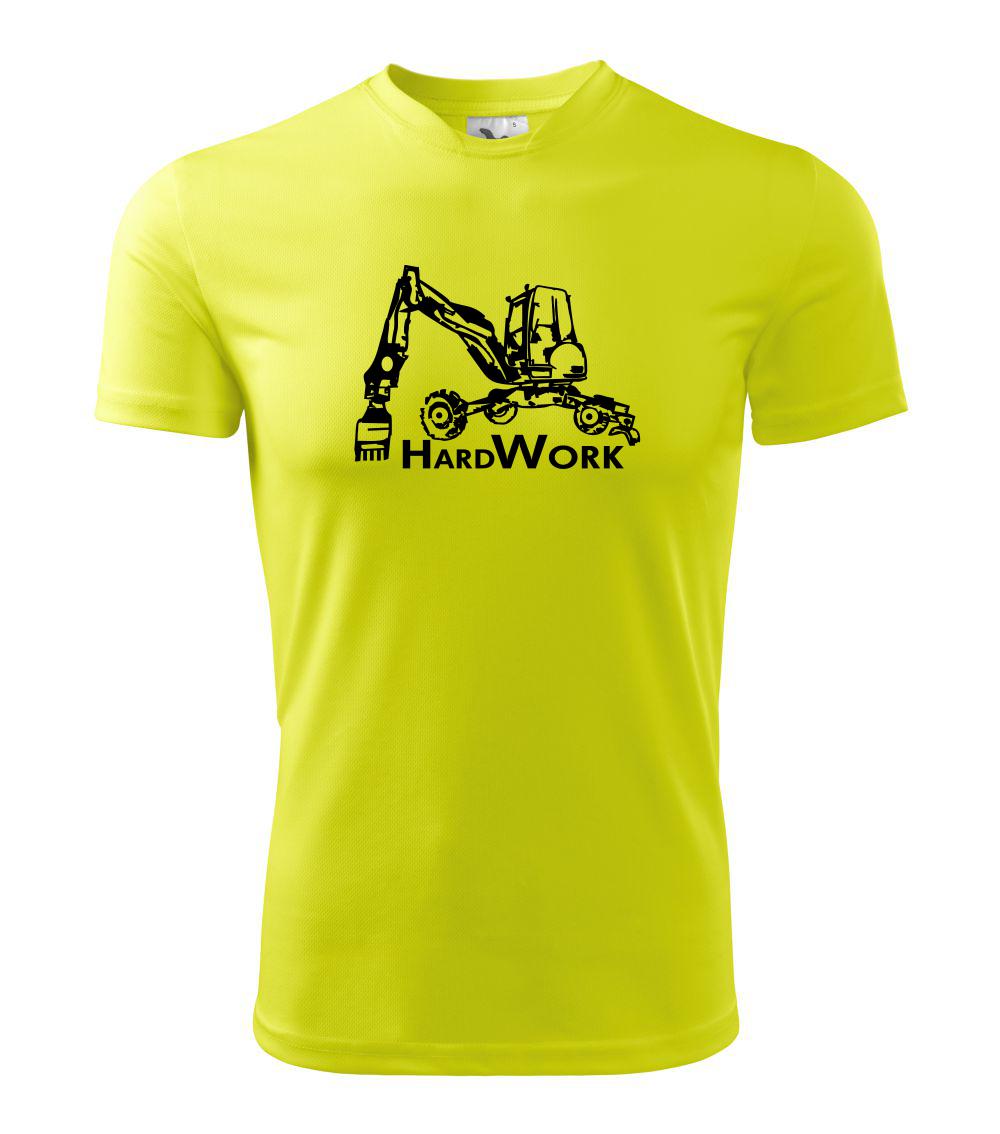 Hard Work kráčajúce rýpadlo