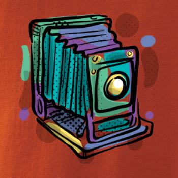 Foťák farebný starý - jedna šošovka