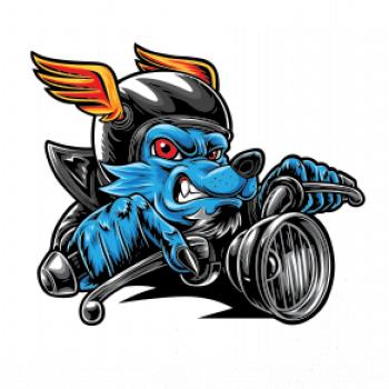 Motorkár vlk