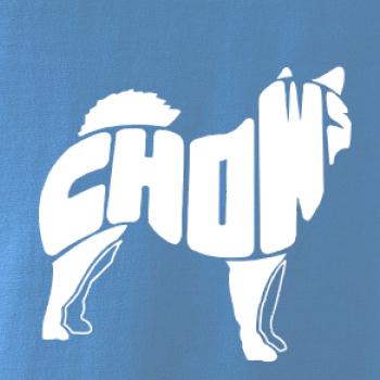 Čau Čau - nápis v tele Čau Čau - nápis v tele