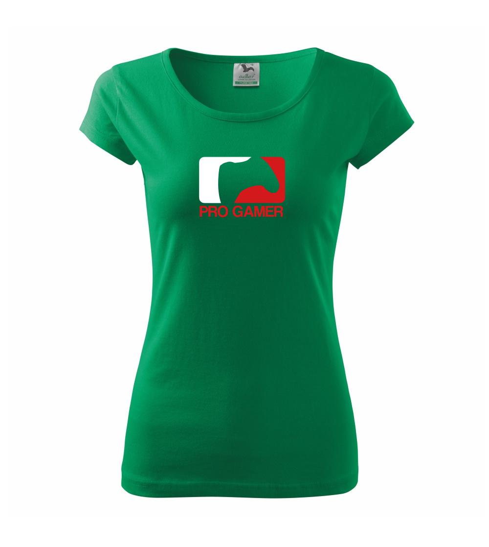 Tričká pre ajťákov - Pro Gamer - Logo - Dámske tričko Pure