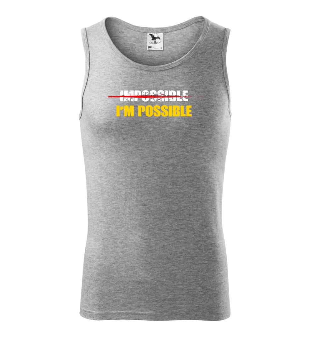 Ostatné nápisy - Im possible - Tielko pánske Core