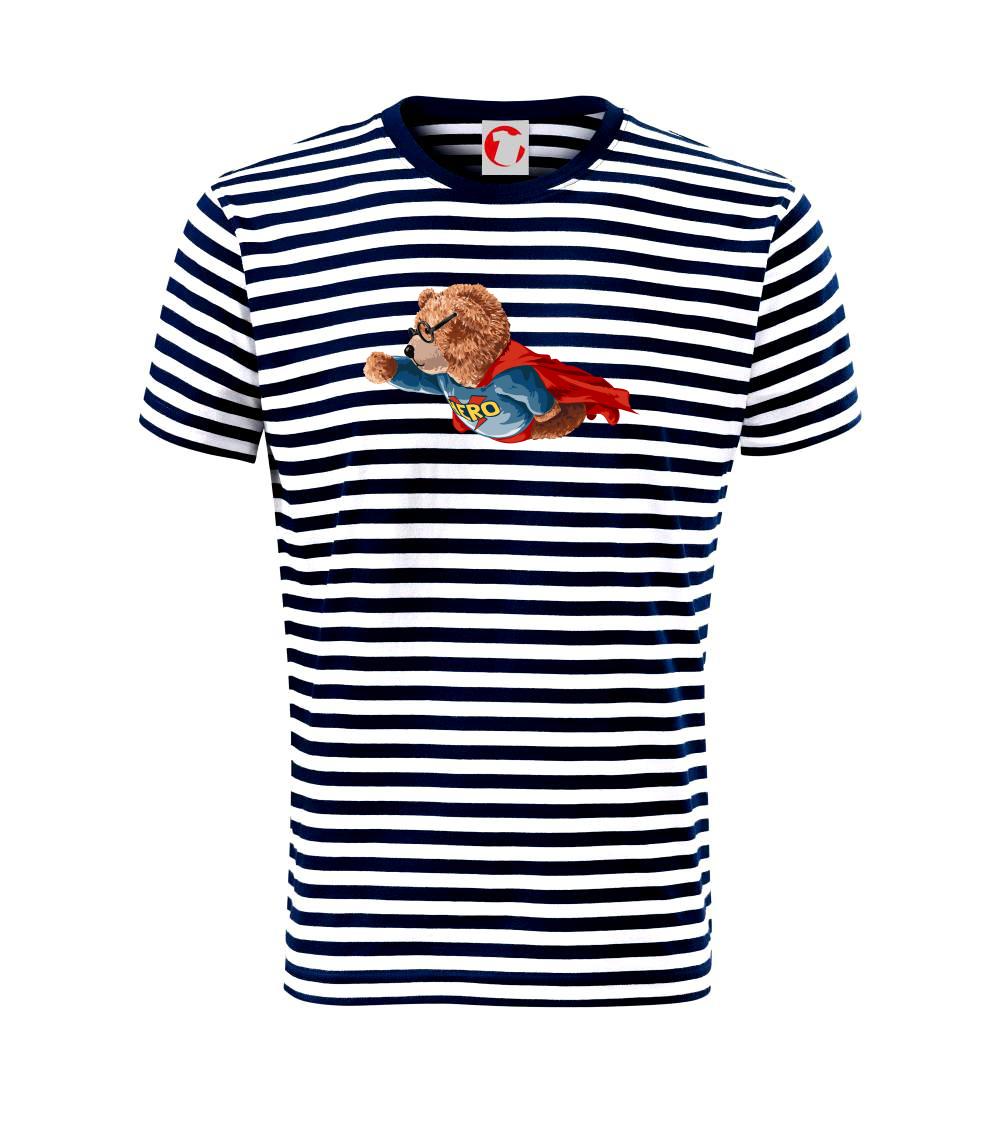 Grafické tričká - Medveď Hero - Tričko na vodu