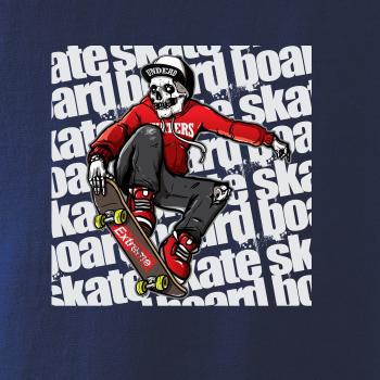 Skate red boy
