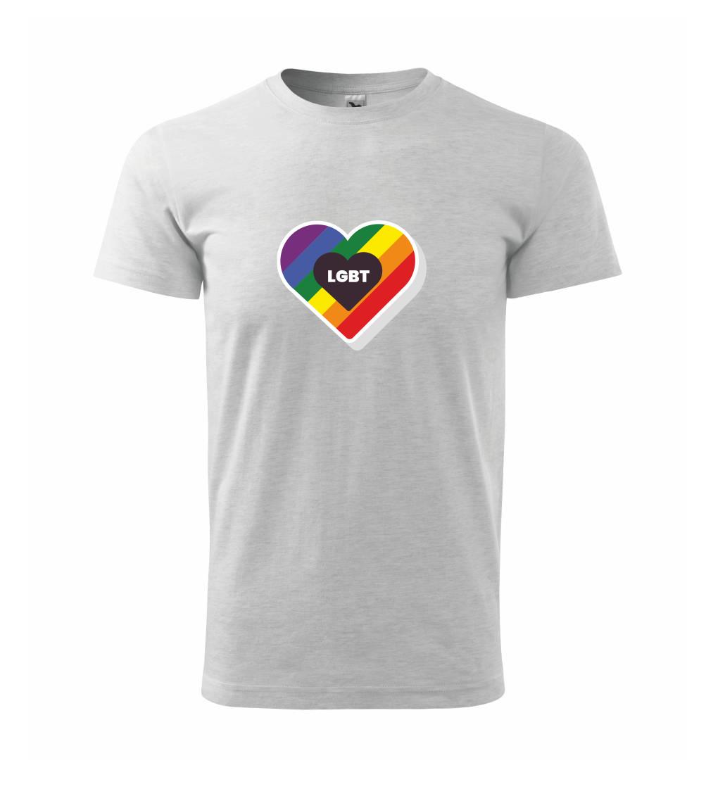 LGBT srdce dúhové LGBT srdce dúhové