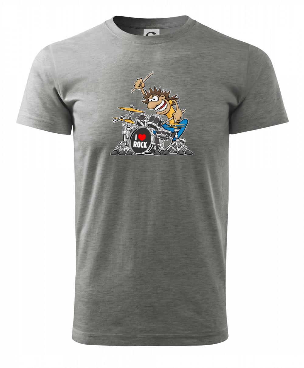 I love rock bubeník I love rock bubeník