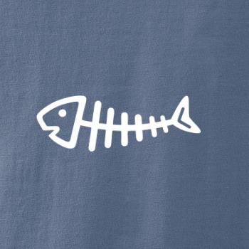 Rybie kostra kreslená