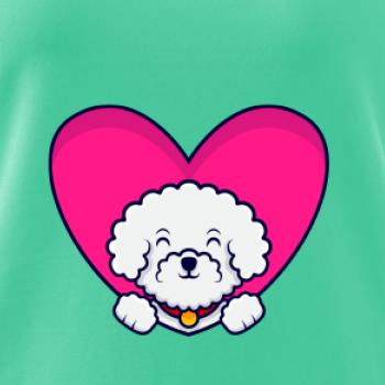 Bišónik zalezený v srdci