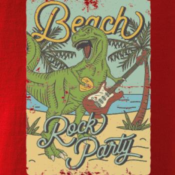 Beach rock party