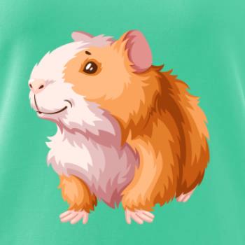 Morča - kreslené, bielo oranžové