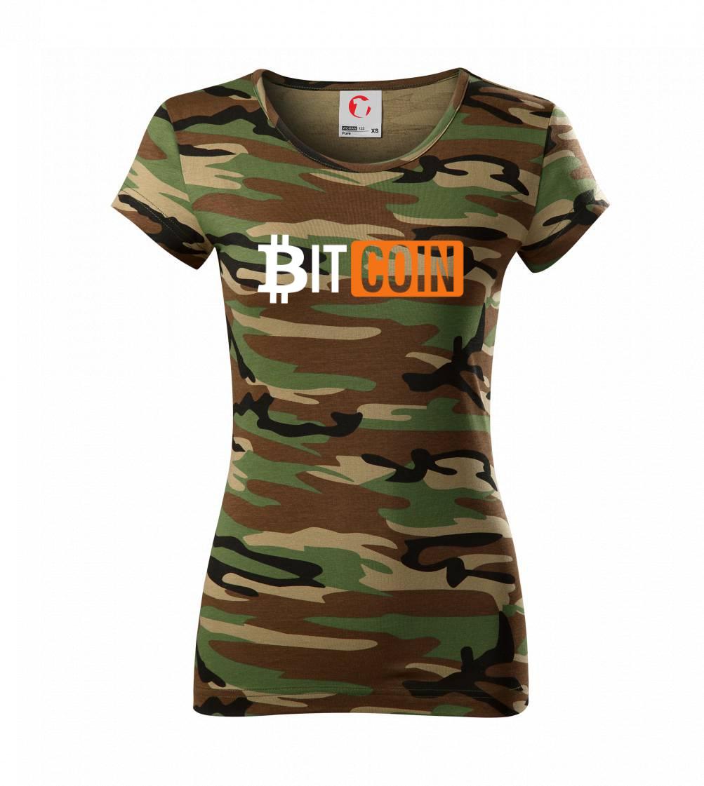 Bitcoin nápis Bitcoin nápis