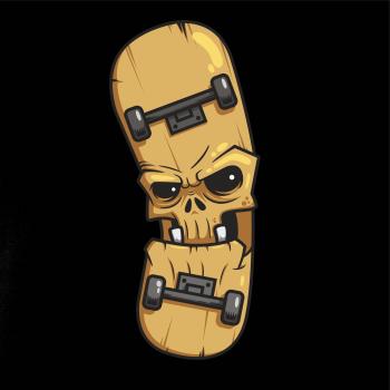 Skateboard zombie Skateboard zombie