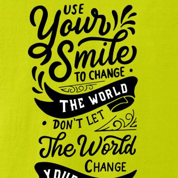 Your smile to change the world