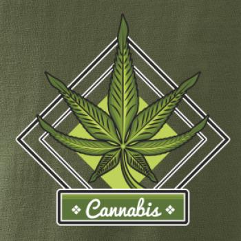 Cannabis list kosoštvorec Cannabis list kosoštvorec