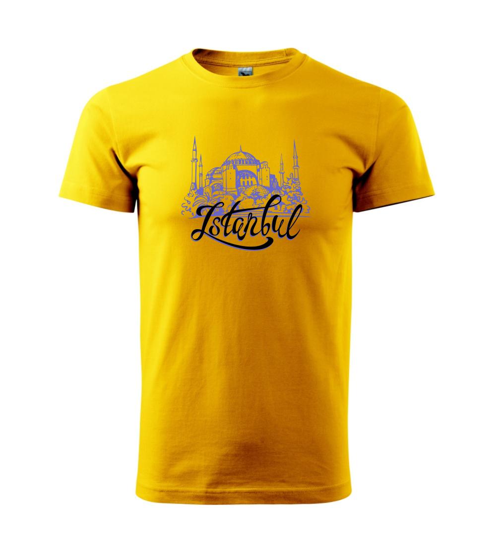 Ostatné mestá / miesta - Istanbul Lettering - Klasické pánske tričko vyššej gramáže