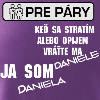 Keď sa stratím alebo opijem vráťte ma / Ja som