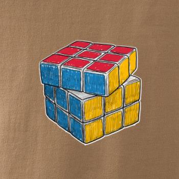 Rubikova kocka kreslená