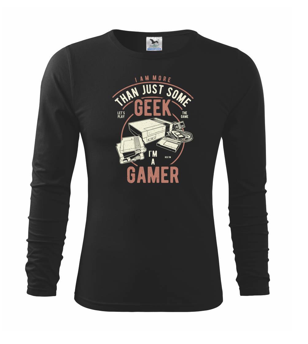 Tričká pre ajťákov - Geek Gamer - Tričko detské Long Sleeve