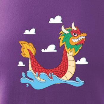 Dračia loď kreslená