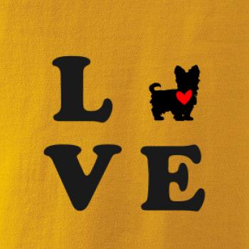Yorkshire terier love