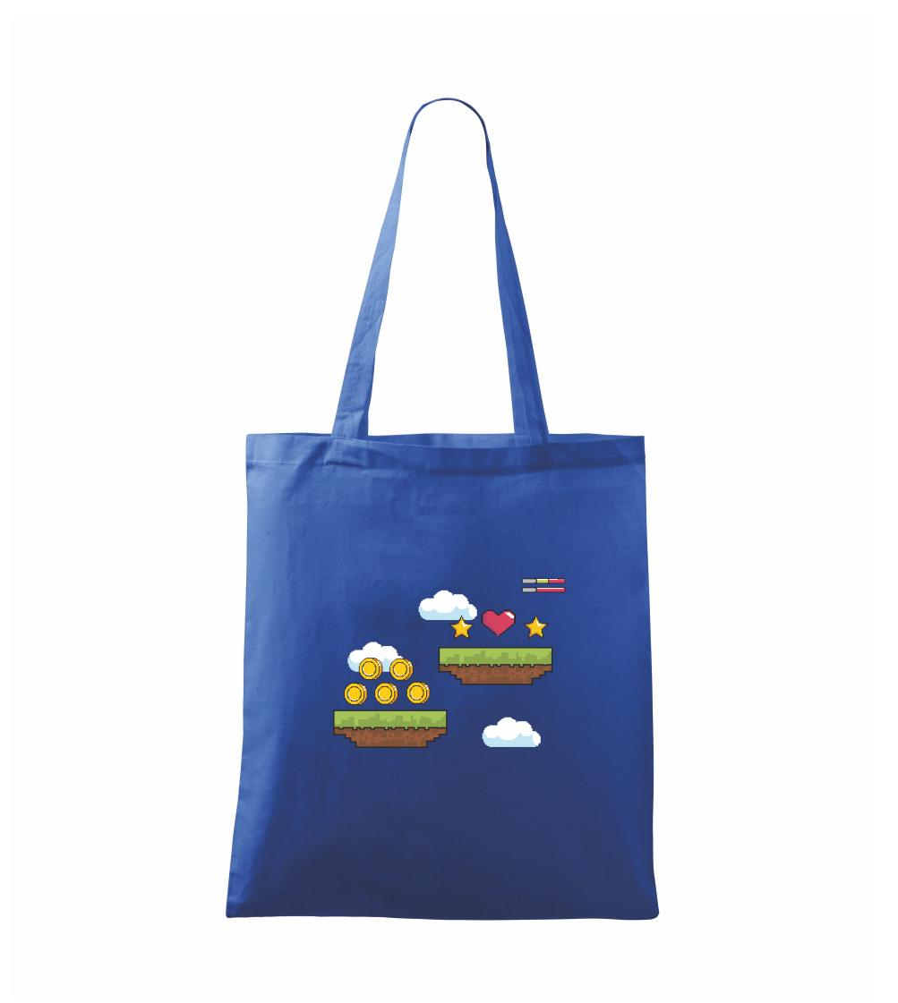 Gamer - stará hra - mince a mraky