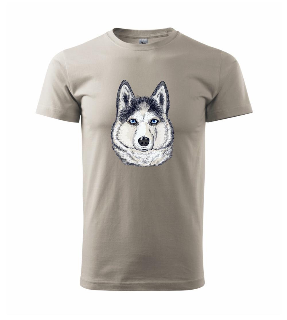 Husky hlava - kreslený Husky hlava - kreslený