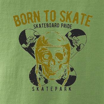 Born to skate skull