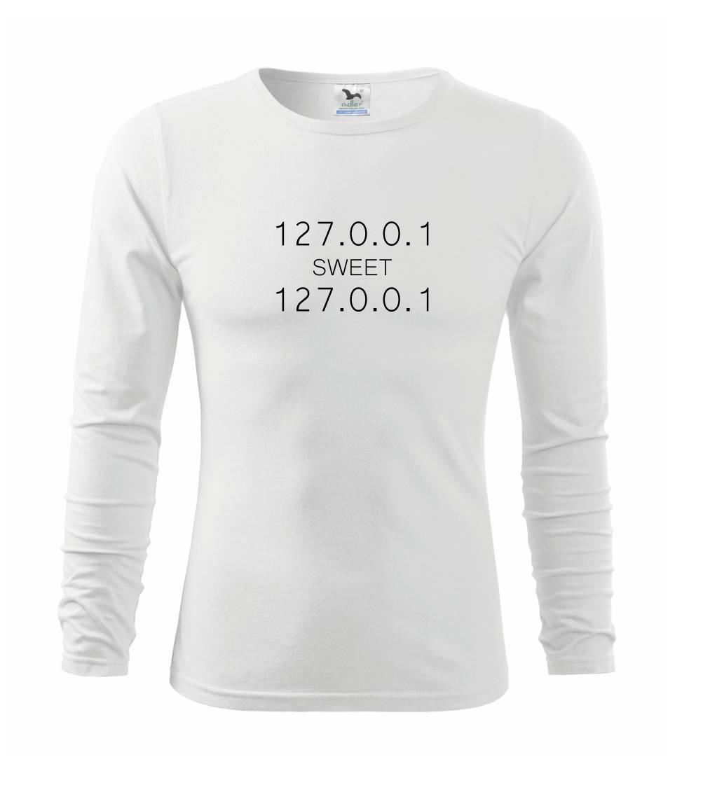 Tričká pre ajťákov - 127.0.0.1 sweet - Tričko detské Long Sleeve