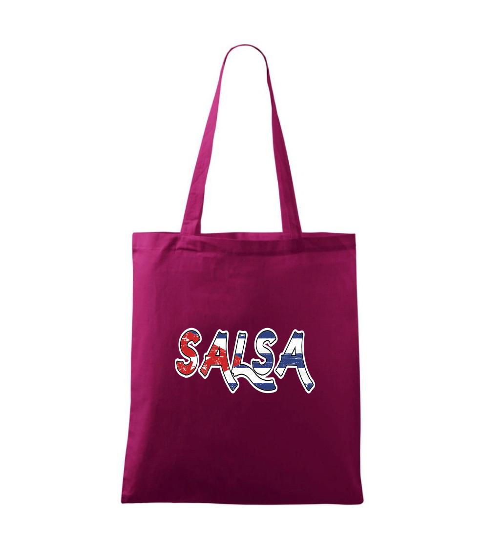 Tričká pre tanečníkov salsy - Salsa vlajka - Taška bavlnená
