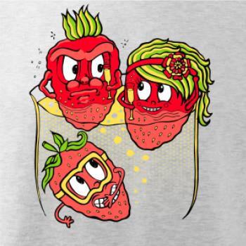 Jahody v šampaňském (Pecka design)