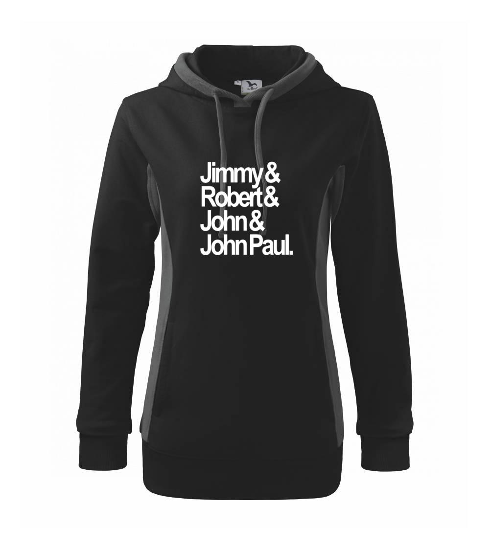 Jimmy Robert John John Paul - Mikina dámska Kangaroo s kapucňou