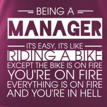 Being a manager - bike