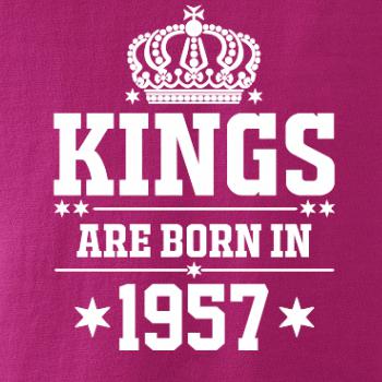 Kings are born in 1957