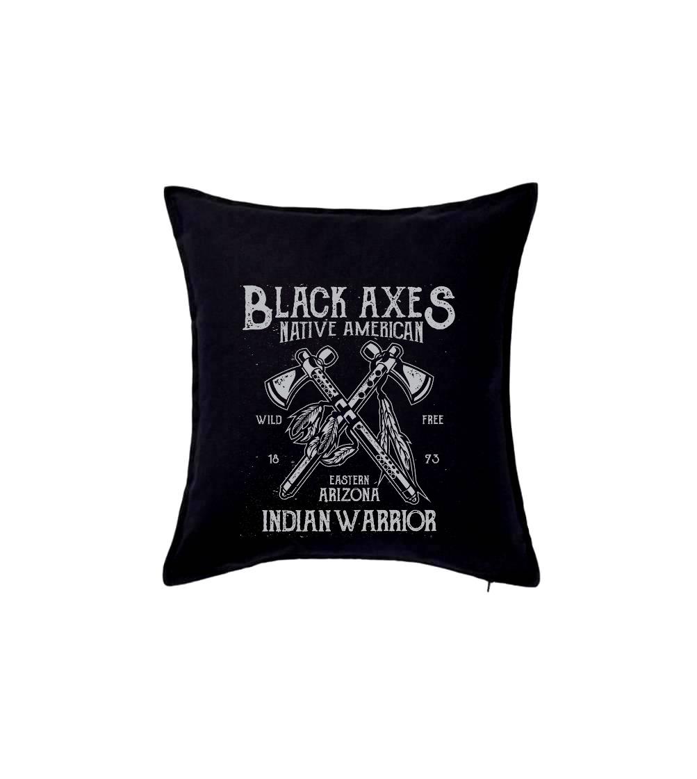 Grafické tričká - Black Axes - Vankúš 50x50