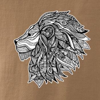 Hlava leva - mandala