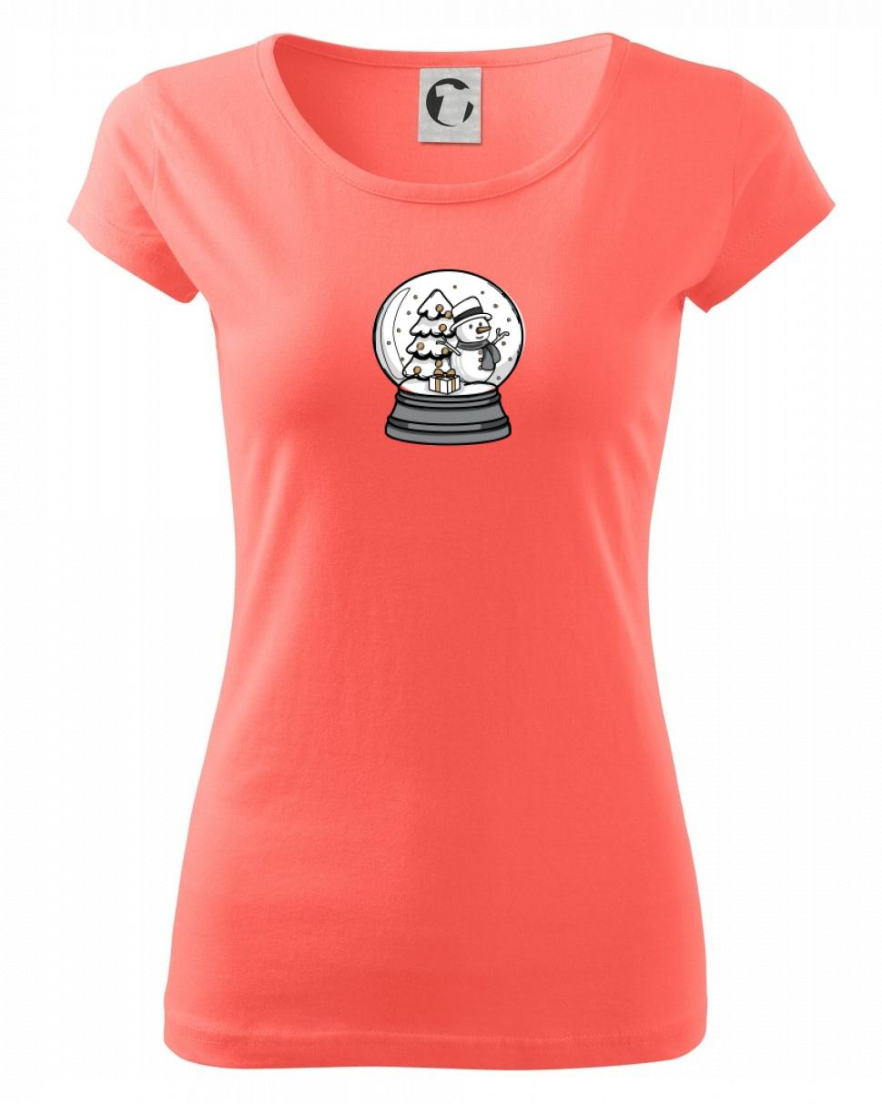 Sněhová koule se sněhulákem