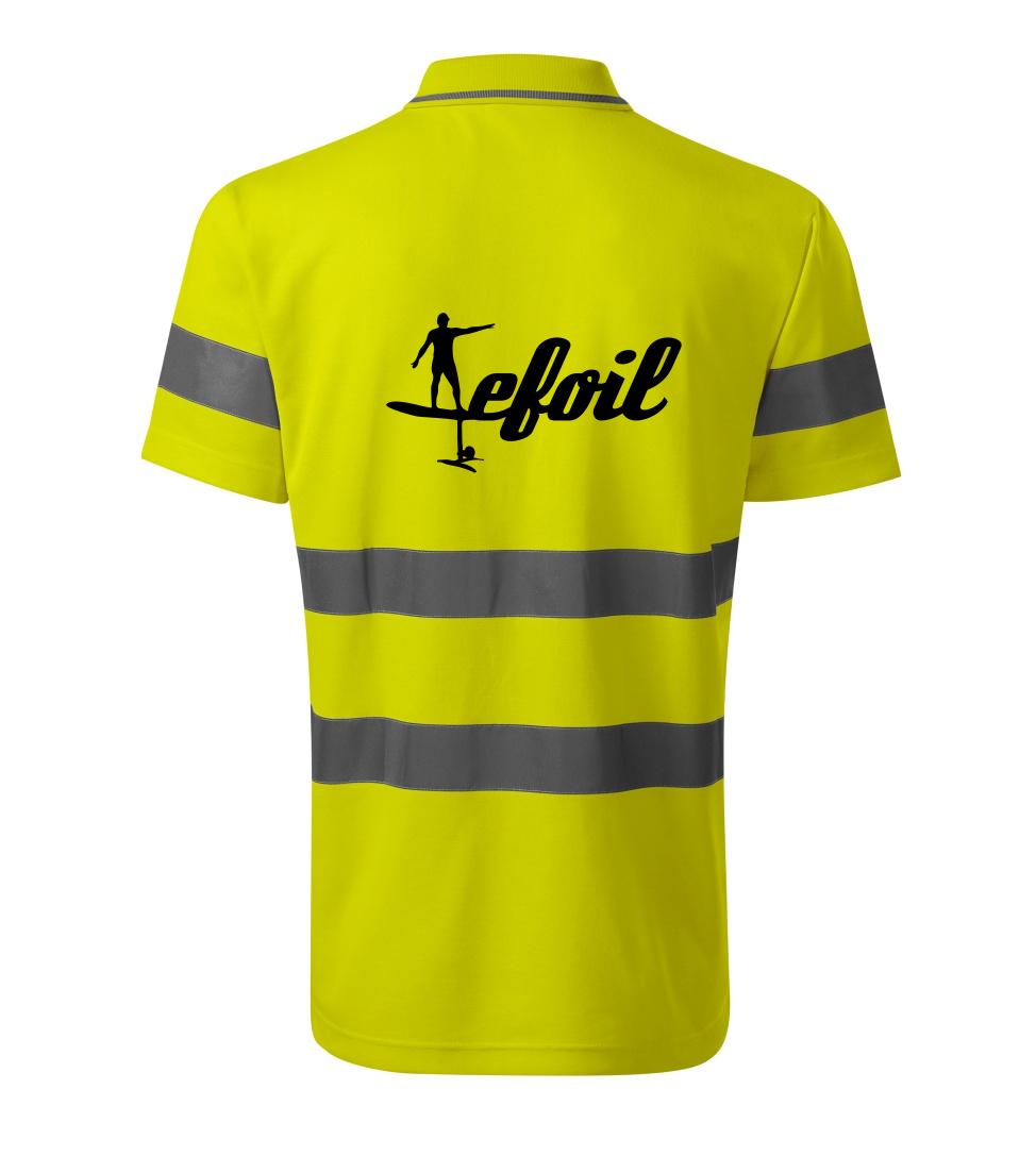 Ostatné športy - Efoil logo písacie - HV Runway 2V9 - Reflexné polokošeľa