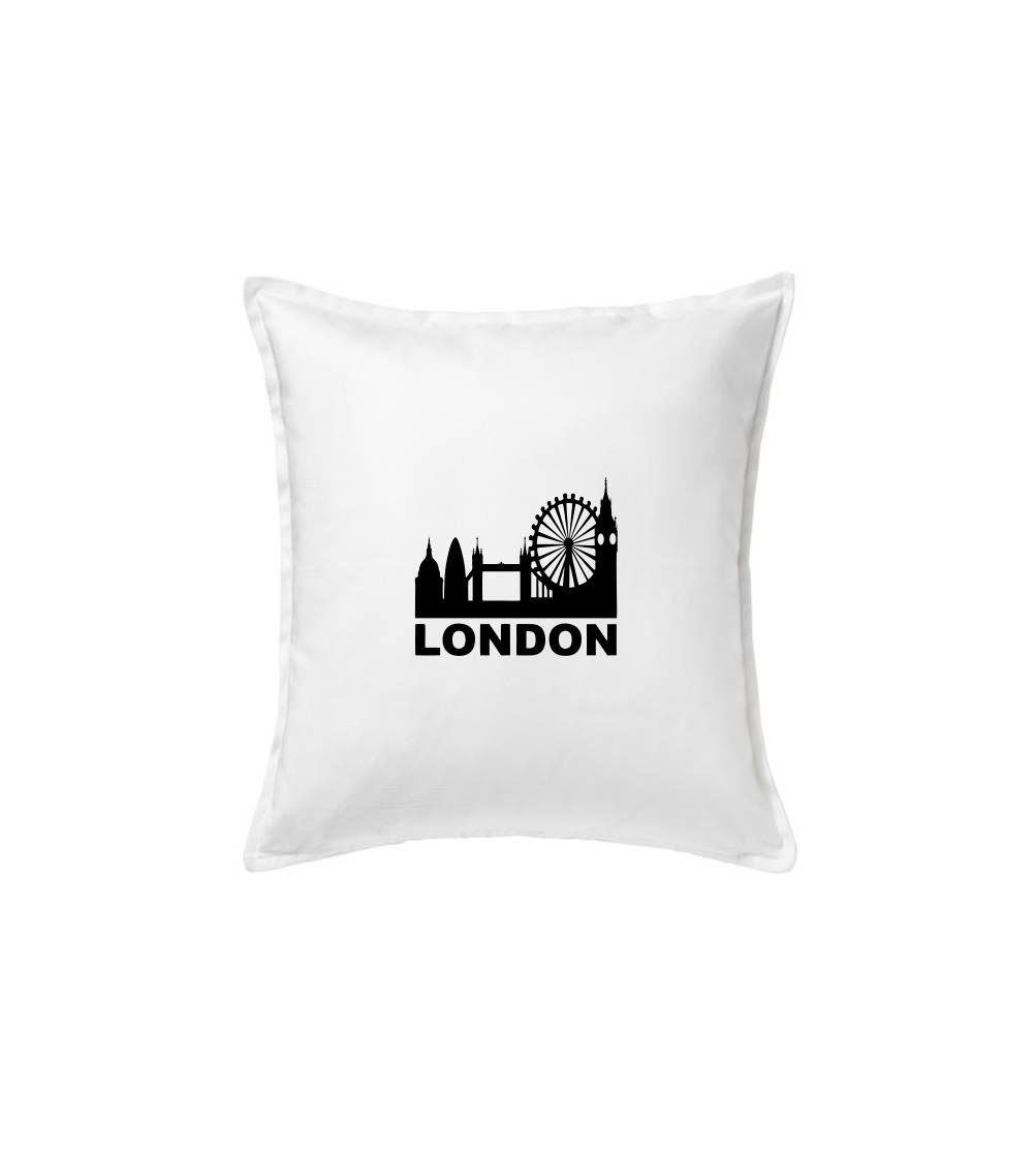 Tričká Anglicko - London Silueta - Vankúš 50x50