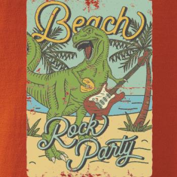 Beach rock party