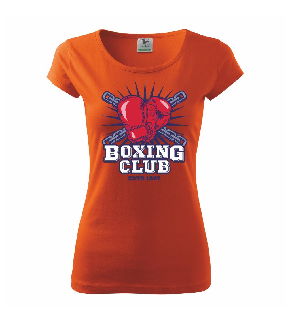 Tričká na box - Boxing club chain - Dámske tričko Pure