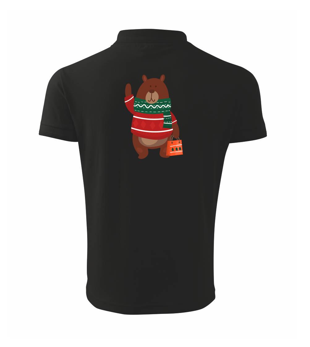 Medveď s darčekom Medveď s darčekom