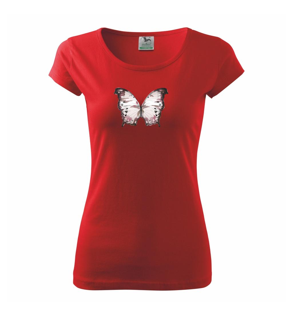 Motýľ ružovobiely