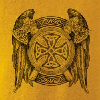 Keltský symbol a sekery Keltský symbol a sekery