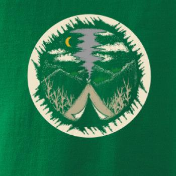 Indiánske teepee v kruhu