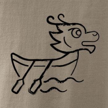 Dračia loď sprejovaná