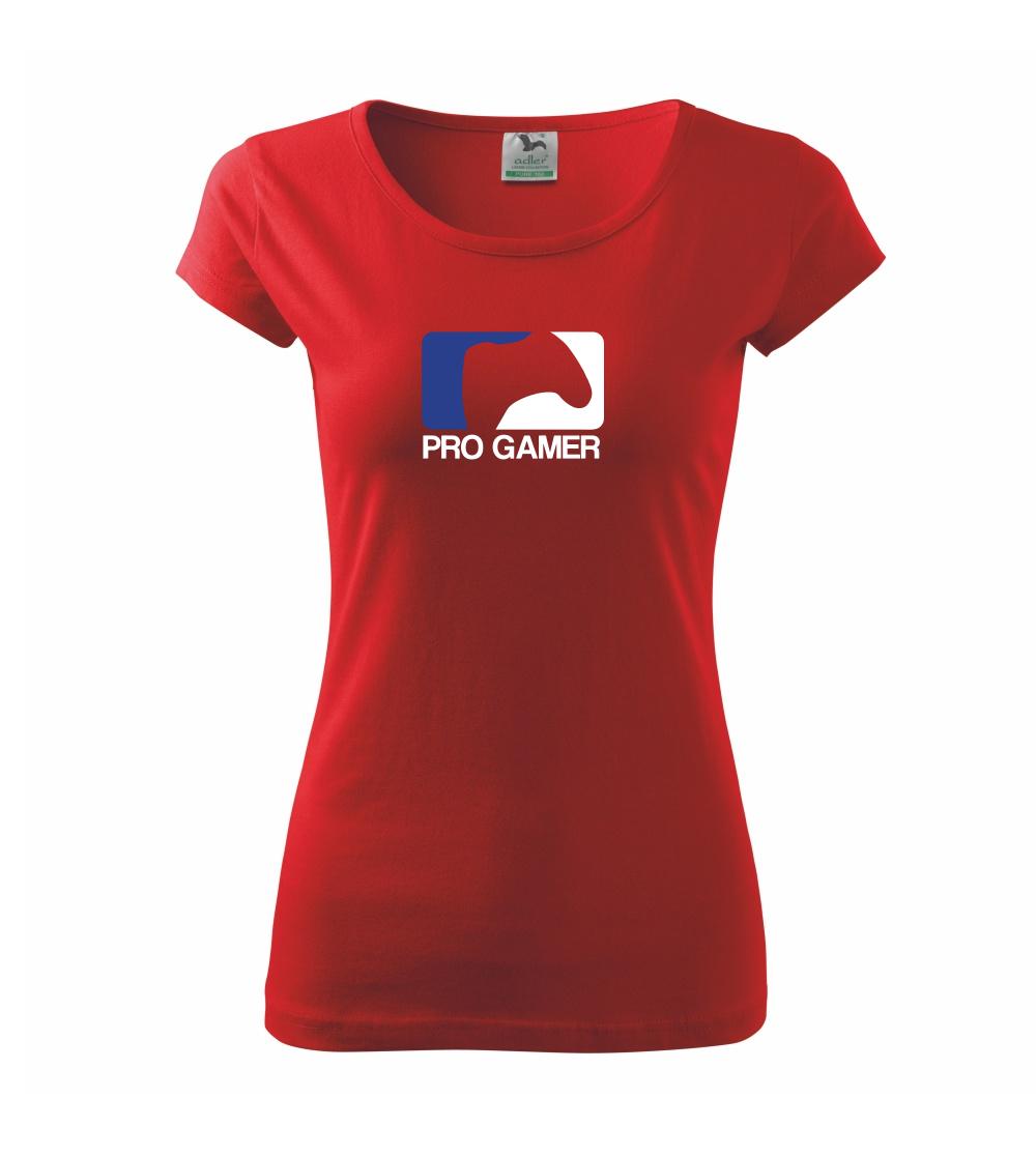 Tričká pre ajťákov - Pro Gamer - Logo - Dámske tričko Pure